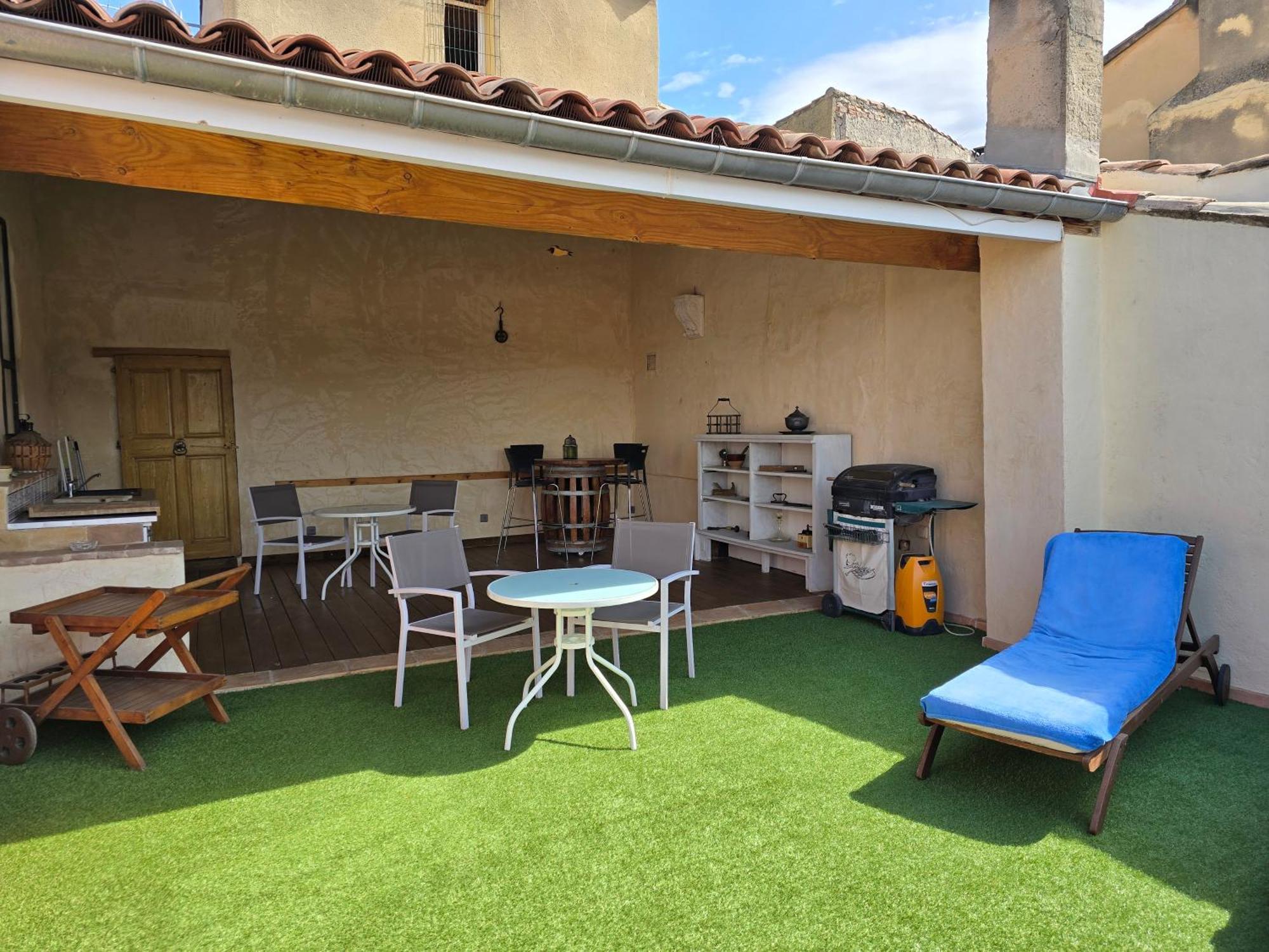 La Vigne Appartement Sablet Esterno foto