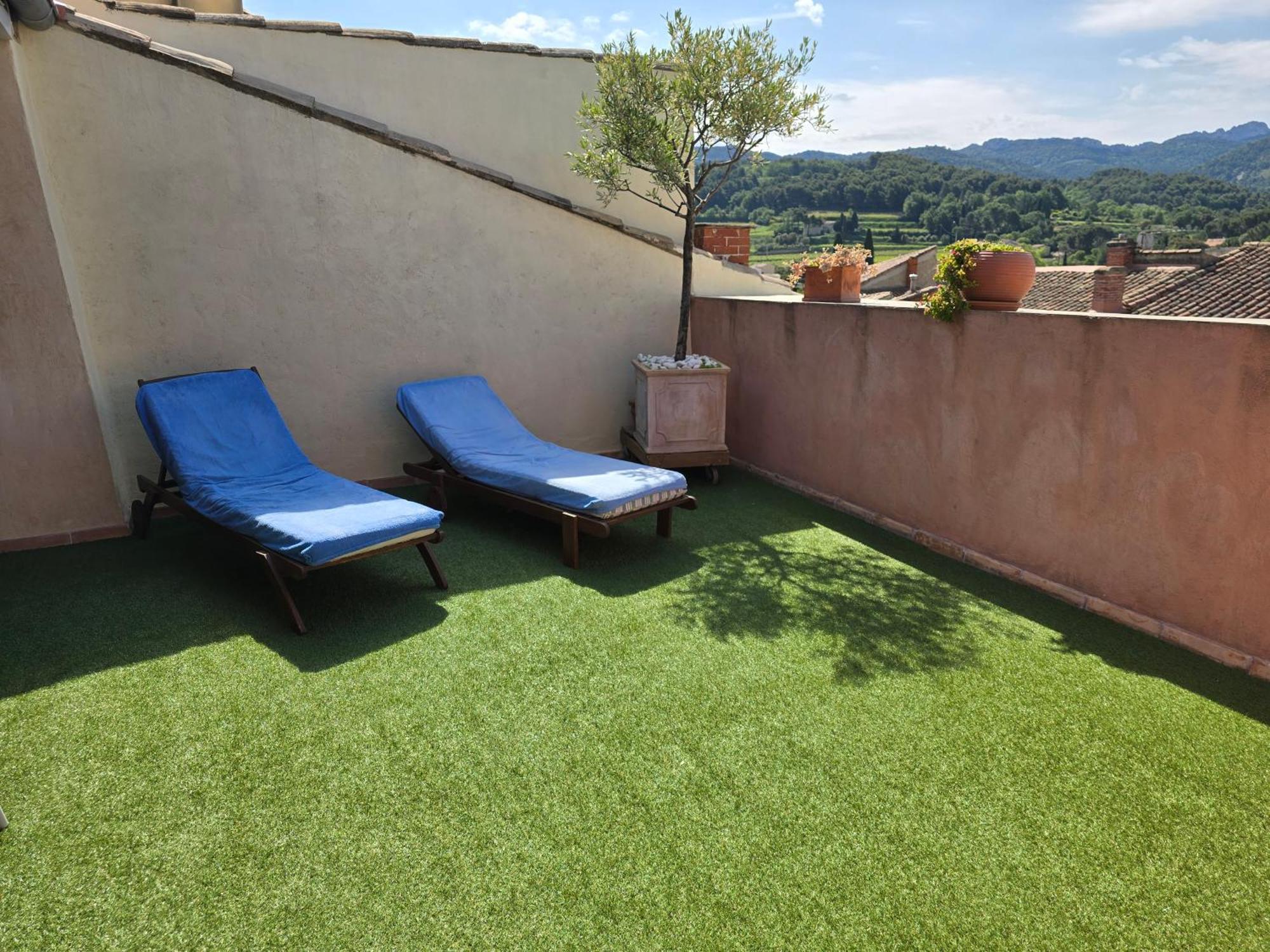 La Vigne Appartement Sablet Esterno foto
