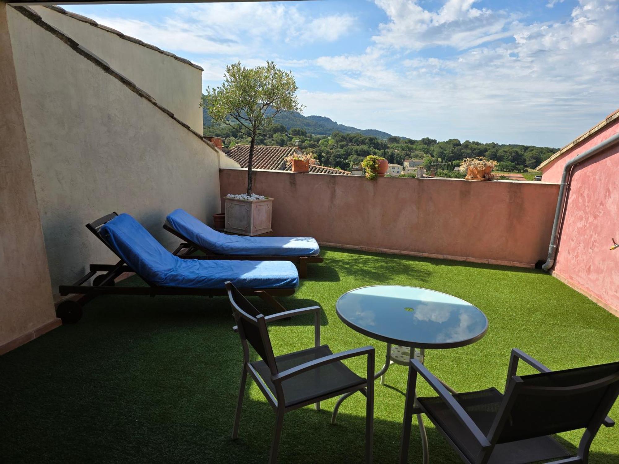 La Vigne Appartement Sablet Esterno foto